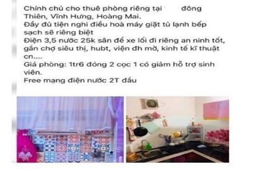 Cảnh giác với thủ đoạn lừa đảo sinh viên thuê phòng trọ