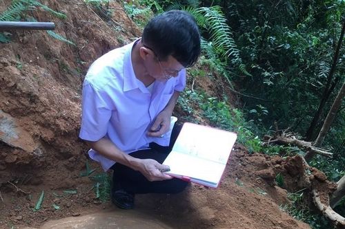 Nghiên cứu, giải mã các khối đá khắc cổ mới phát hiện tại Mù Cang Chải