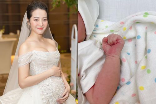 Diễn viên Karen Nguyễn vừa hạ sinh con đầu lòng