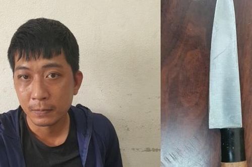 Bắt đối tượng bịt mặt, cầm dao xông vào phòng giao dịch BĐS cướp tài sản