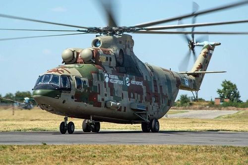 Trực thăng khổng lồ Mi-26T2V chuẩn bị xuất hiện tại Ukraine?