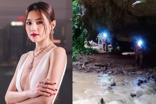Đoàn phim Hong Kong mắc kẹt trong hang động ngập nước sâu, sạt lở