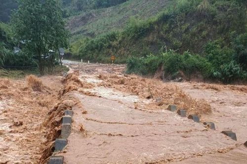 Khu vực Phú Yên-Bình Thuận và Tây Nguyên đề phòng lũ quét, sạt lở đất