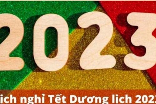Tết Dương lịch 2023, người lao động được nghỉ tối đa 3 ngày