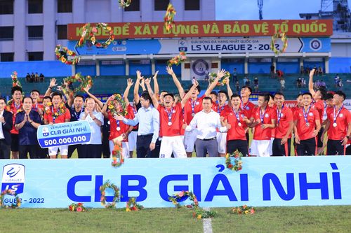 Khánh Hòa giành quyền lên chơi tại V.League 2023