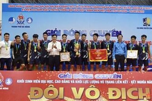 Sư đoàn Không quân 372 đoạt chức vô địch nội dung bóng chuyền nam khối lực lượng vũ trang