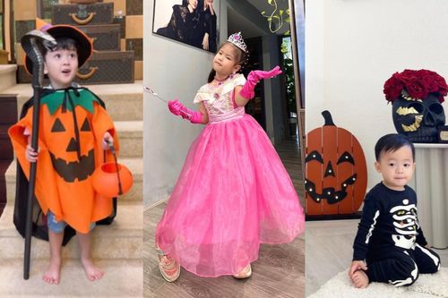 Con nhà sao Việt nô nức cosplay đón Halloween, Polo quý tử nhà Đàm Vĩnh Hưng gây sốt vì quá đáng yêu