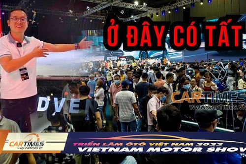 23 phút xem hết 100 mẫu xe tại Vietnam Motor Show 2022