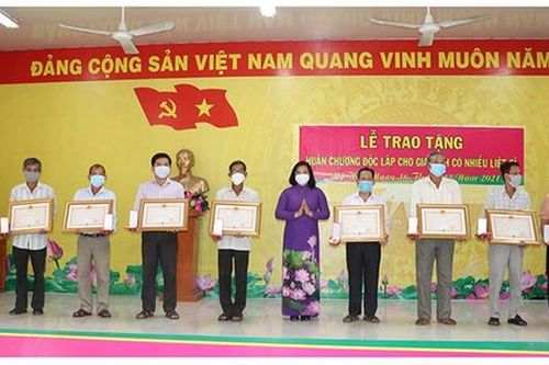 Căn cứ xét truy tặng Huân chương Độc lập hạng Ba