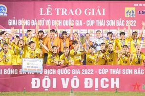 Câu lạc bộ TP Hồ Chí Minh I lần thứ 11 vô địch bóng đá nữ quốc gia