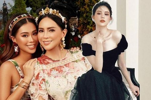 Linh Rin và mẹ chồng tương lai đọ style