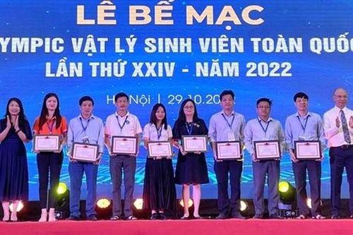 Bế mạc Olympic Vật lý sinh viên toàn quốc năm 2022
