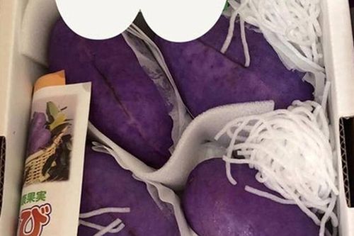 Loại quả gây sốt, nhìn giống củ khoai lang tím nhưng ngọt và giá lên tới 300.000 đồng/quả