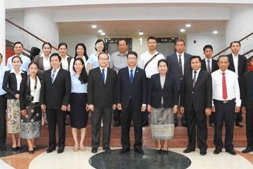Mặt trận Lào xây dựng đất nước tỉnh Champasak làm việc tại Đà Nẵng