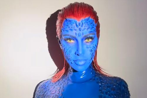Kim Kardashian hóa thân thành dị nhân phim 'X-men'