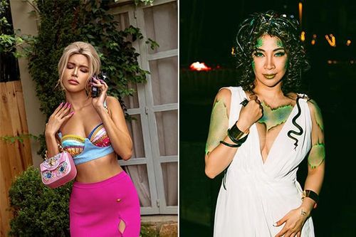 Sao Việt hóa trang độc, dị đón Halloween