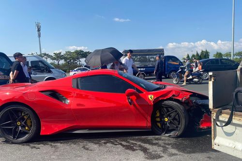 Thông tin mới về vụ tai nạn giữa xe Ferrari 488 và xe máy khiến 1 người tử vong