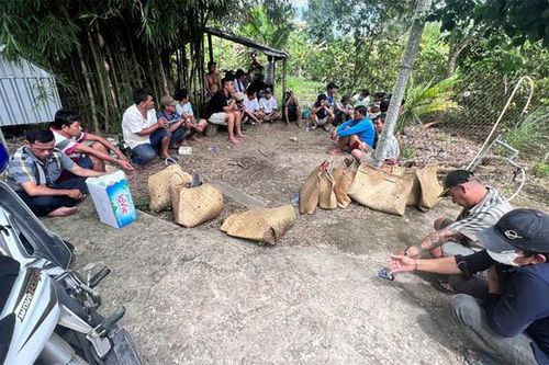 An Giang: Triệt phá thành công sòng bạc tổ chức giữa đồng nước