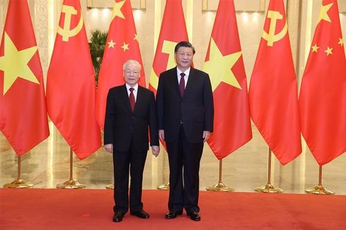 Lễ đón trọng thể Tổng Bí thư Nguyễn Phú Trọng thăm chính thức Trung Quốc
