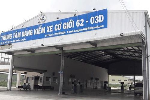Long An: Tạm đình chỉ hoạt động Trung tâm Đăng kiểm xe cơ giới 62-03D