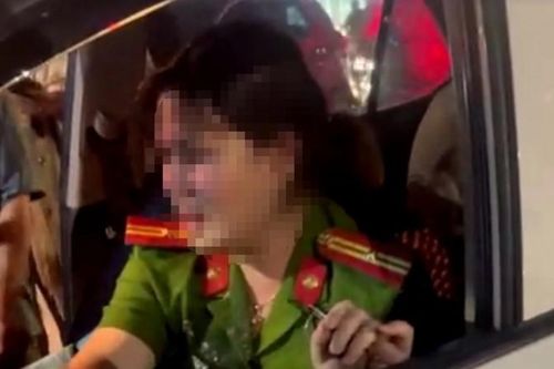 Nữ thiếu tá say xỉn lái xe ở Gia Lai bị giáng chức