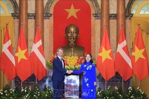 Phó Chủ tịch nước Võ Thị Ánh Xuân hội kiến Thái tử kế vị Đan Mạch Frederik