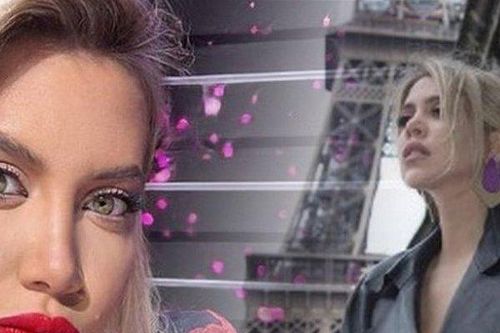 Wanda Nara không mặc gì ngoài áo khoác và đôi bốt