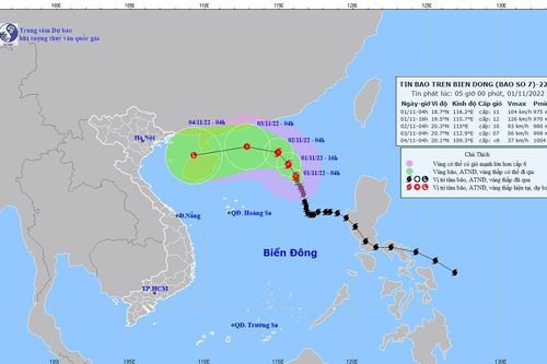 Bão số 7 có khả năng mạnh thêm trong 12 giờ tới