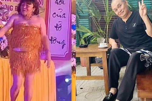 Sự thật Xuân Hinh giả gái với trang phục váy ngắn diễn ở chùa bị khán giả la ó vì phản cảm?