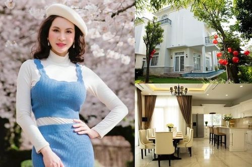 Tham quan biệt thự sang trọng của 'nữ hoàng ảnh lịch' Thanh Mai