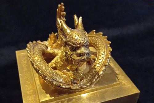Đưa ấn vàng vua Minh Mạng khỏi danh mục đấu giá tại Pháp