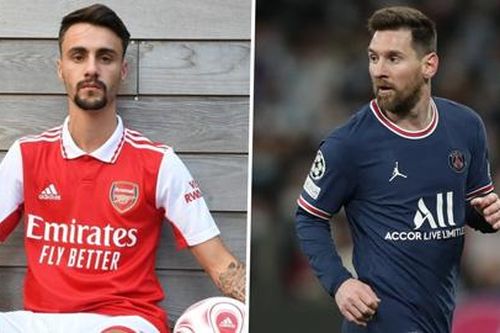 Tân binh của Arsenal tự nhận giống với Lionel Messi