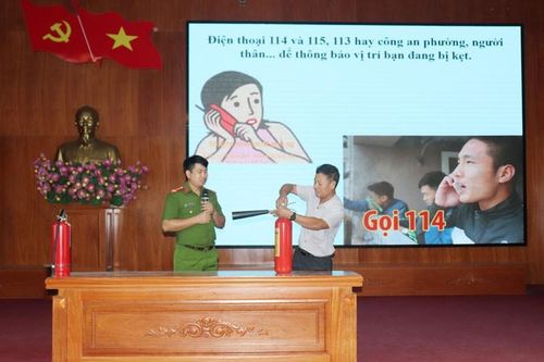 Vĩnh Phúc: Hội Hợp tuyên truyền nâng cao ý thức phòng cháy, chữa cháy