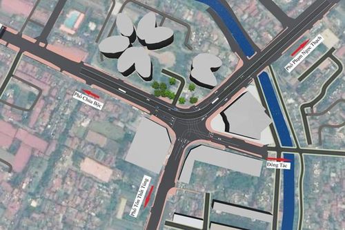 Hà Nội tiếp tục lùi tiến độ cầu vượt nút giao Chùa Bộc - Phạm Ngọc Thạch