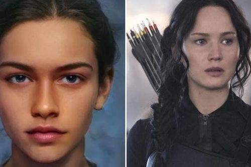 Hình ảnh thật của các nhân vật The Hunger Games theo mô tả trong sách khác xa trên phim