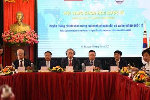 Truyền thông chính sách trong bối cảnh chuyển đổi số và hội nhập quốc tế