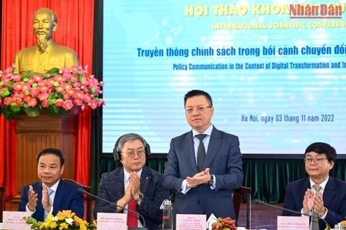 Hội thảo Truyền thông chính sách trong bối cảnh chuyển đổi số và hội nhập quốc tế