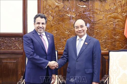 Chủ tịch nước tiếp Đại sứ Các Tiểu Vương quốc Arab Thống nhất đến chào từ biệt