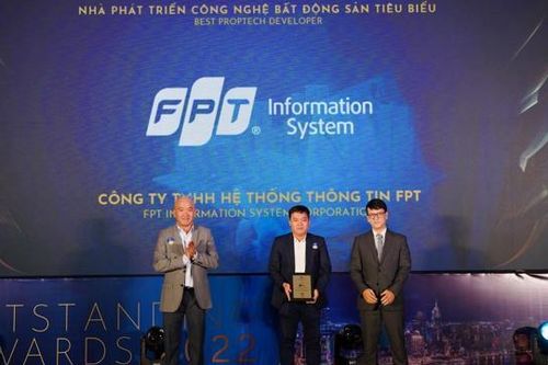 FPT IS nhận giải thưởng thứ hai về công nghệ Bất động sản trong năm 2022