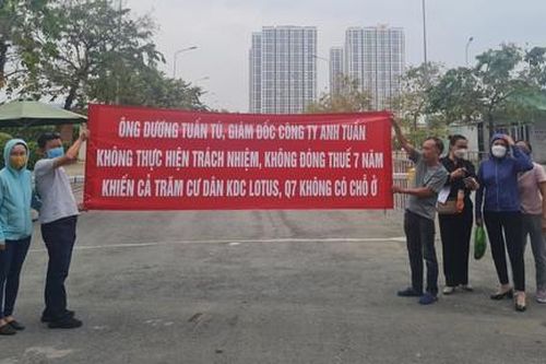 Dự án Lotus Resdence: Chủ đầu tư bị 'tố' giao đất nhưng không thể xây nhà