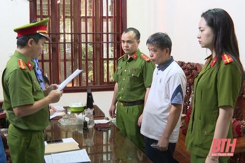 Thanh Hóa: Bắt tạm giam nguyên trưởng phòng tài nguyên và môi trường
