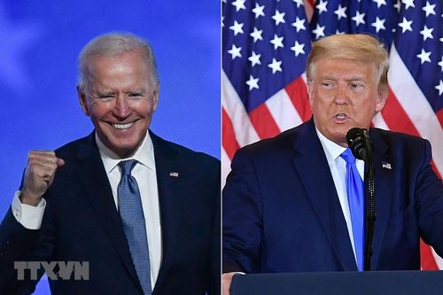 Tổng thống Biden và cựu Tổng thống Trump vận động tranh cử