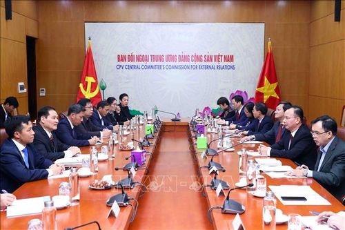 Việt Nam - Lào trao đổi kinh nghiệm về công tác dân vận