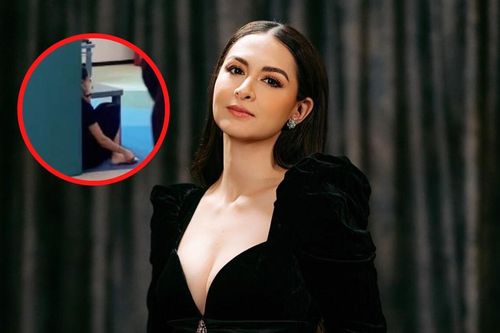 'Mỹ nhân đẹp nhất Philippines' lộ ảnh chuẩn 'mẹ bỉm': Diện trang phục giản dị, ngồi bệt ở chốn đông người