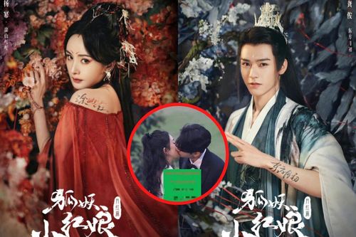Hồ Yêu Tiểu Hồng Nương lộ cảnh hôn đầu tiên, Dương Mịch thế mà trẻ trung ngang Cung Tuấn