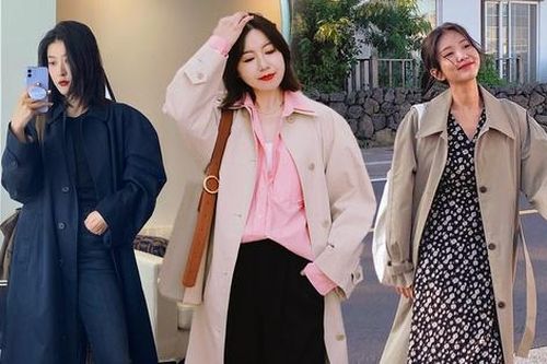 Tham khảo 10 công thức diện áo khoác trench coat trẻ đẹp