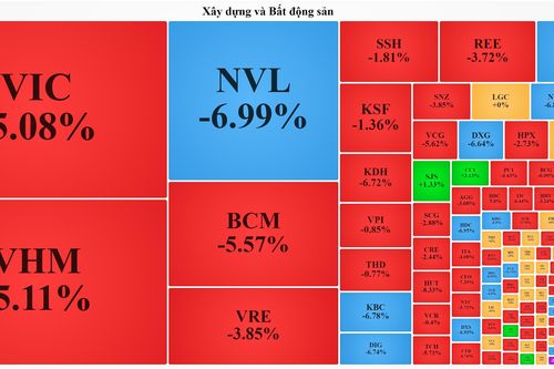 Giảm toàn thị trường, VN-Index rơi sâu 40 điểm phiên sáng 4/11