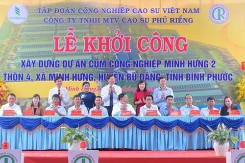 Thêm 1 dự án cụm công nghiệp ở Bình Phước được khởi công