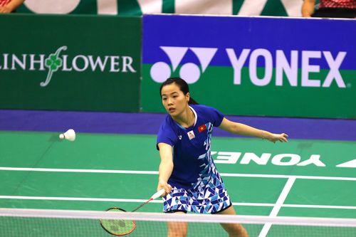 Thùy Linh gặp Vũ Thị Trang tại chung kết giải cầu lông quốc tế Đà Nẵng