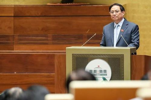 Thủ tướng Phạm Minh Chính trình bày Báo cáo giải trình và trả lời chất vấn trước Quốc hội